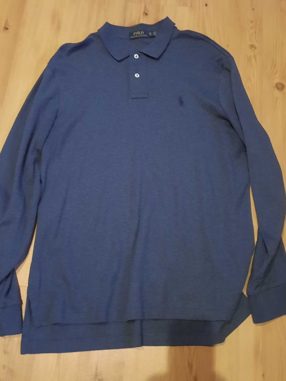 Polo by Ralph Lauren Men’s Long-Sleeve Polo Shirt - Blue